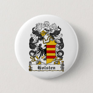 Holsten Family Crest 2 Inch Round Button