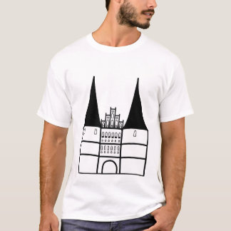 "Holstentor, Lübeck" | Minimalist Art, Landmarks T-Shirt