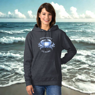Holts Landing Blue Crab Hoodie