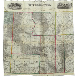 Holt's New Map, Wyoming