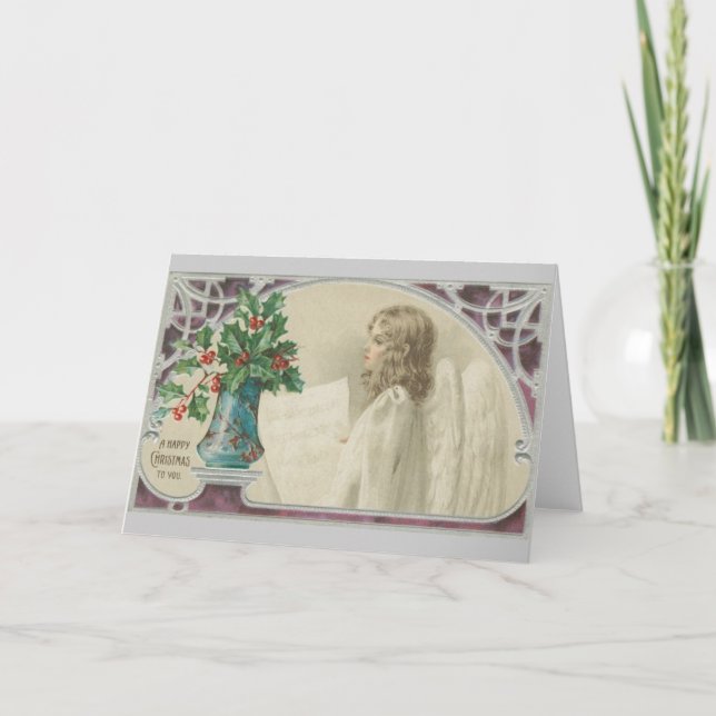 Holy Angel Christmas Card (Front)