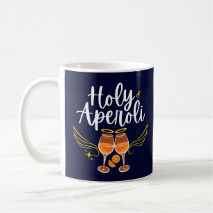 Holy Aperoli Witty Trendy Aperol Spritz Statement Coffee Mug