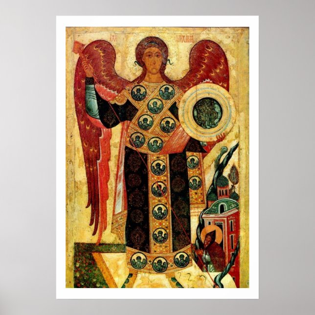 Holy Archangel Michael Poster (Front)