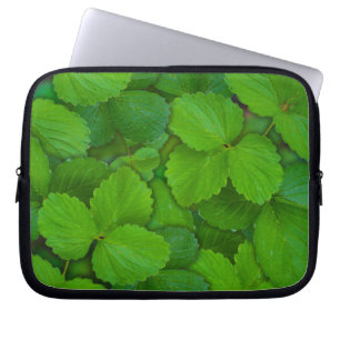 Holy Basil Tulsi Green Mint Leaves Laptop Sleeve