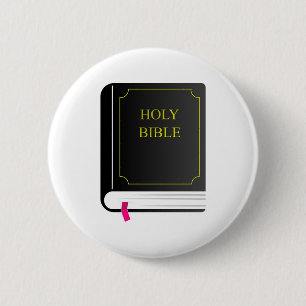 Holy Bible 2 Inch Round Button
