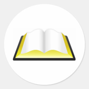 Holy Bible Classic Round Sticker