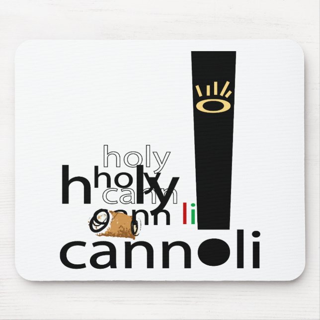 holy cannoli mousepad (Front)