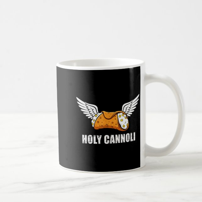 Holy Cannoli Tri-blend Funny Quote  Coffee Mug (Right)