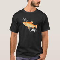 Holy Carp Fishing Pun Big Fish Fisherman