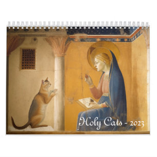 Holy Cats and Saints Calendar 2023