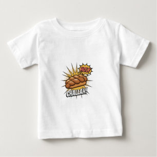 Holy Challah Funny Jewish Hanukkah Jew Baby T-Shirt