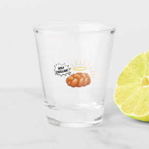 Holy Challah Hanukkah Jewish Jew Bread Shot Glass