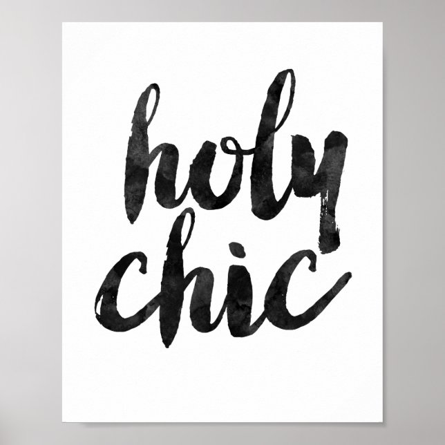 Holy Chic Poster (Front)