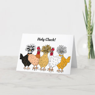 Holy Cluck, Happy Birthday Mother Clucker Card
