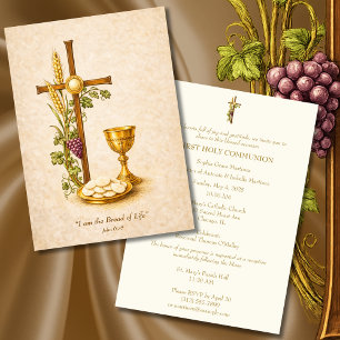 Holy Communion Eucharist Chalice Invitation
