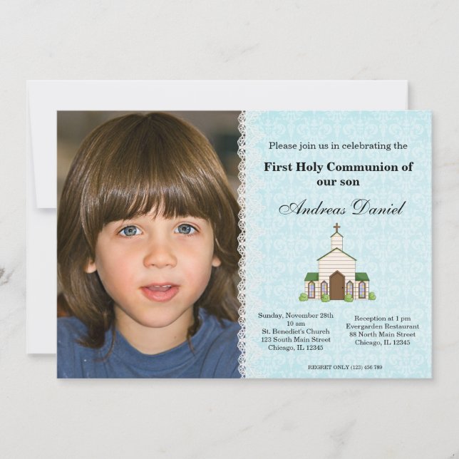 Holy Communion Invitation (Front)