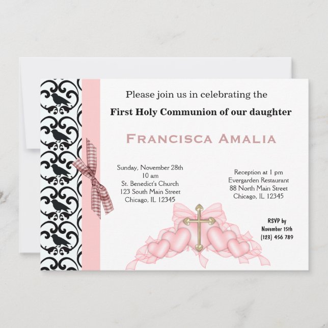 Holy Communion Invitation (Front)