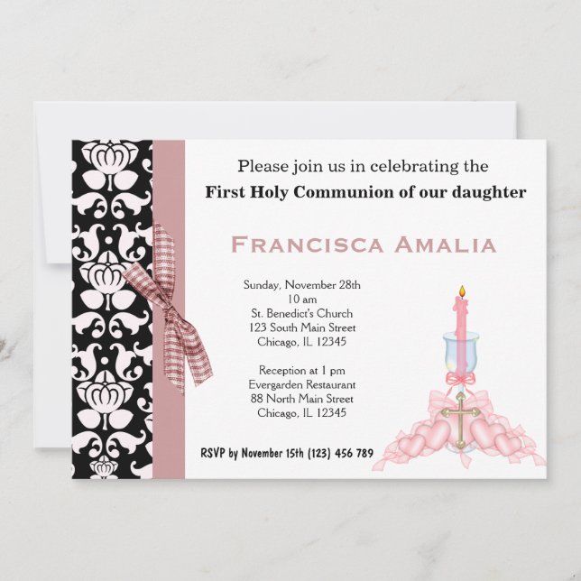 Holy Communion Invitation (Front)