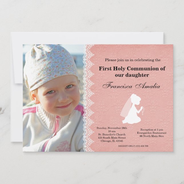 Holy Communion Invitation (Front)
