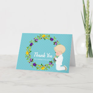 Holy Communion wreath * choose background colour Holiday Card