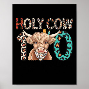 Holy Cow 100 Days Of School 100th Day Smarter Teac Poster