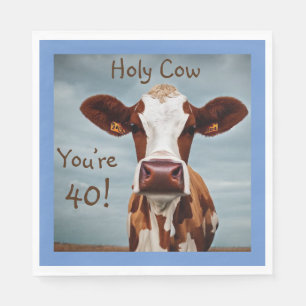 Holy Cow 40 Napkin
