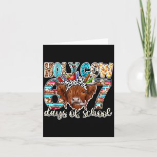 Holy Cow 67 Days Of School Teacher Six Seven Meme Card