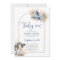 Holy Cow Baby Shower Boy invitation