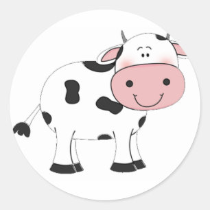 Holy Cow Classic Round Sticker