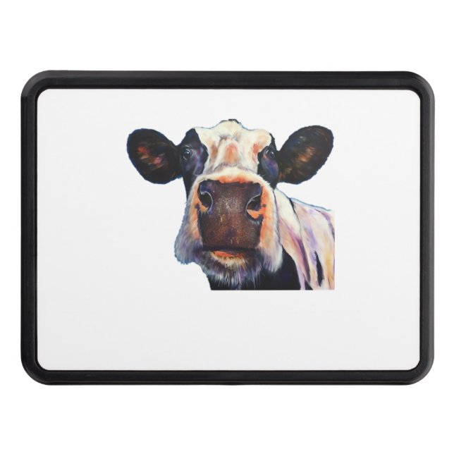 Holy Cow Classic T-Shirt Trailer Hitch Cover (Front)