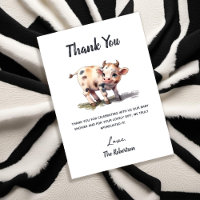 Holy Cow Farm Animal Cute Baby Cow Baby Shower