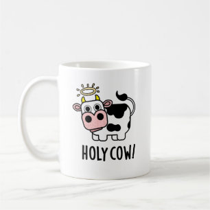 Holy Cow Funny Holy Animal Pun Coffee Mug