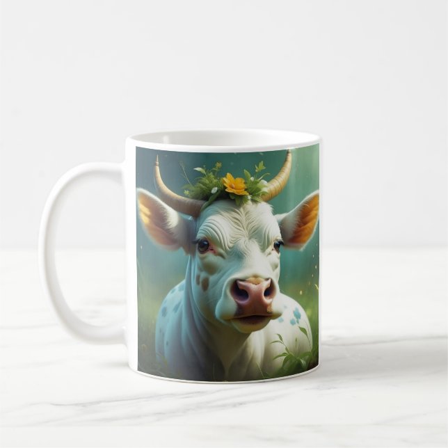 Holy Cow, I Need Some Coffee Funny Mug (Left)