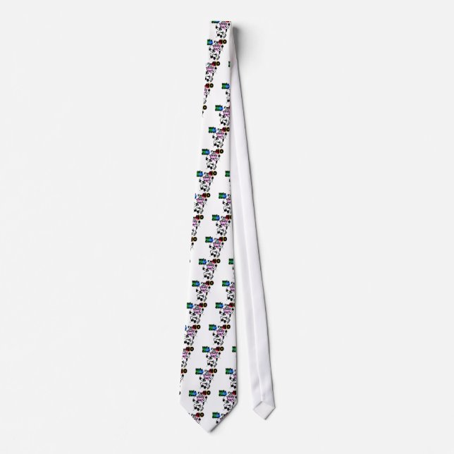 Holy Cow I'm 40 Tshirts and Gifts Tie (Front)
