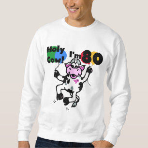 Holy Cow I'm 80 Tshirts and Gifts