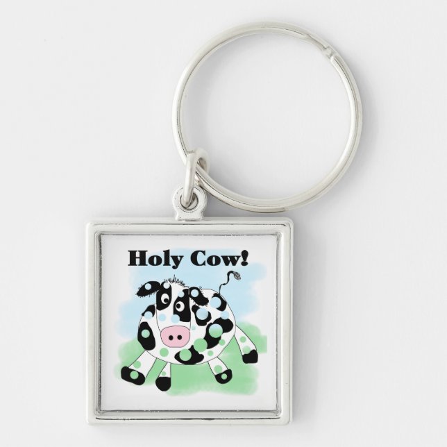 Holy Cow Keychain (Front)