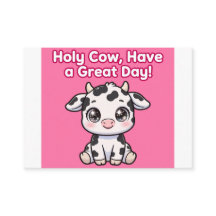 Holy Cow Lunchbox Note — Encouragement Card