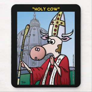 "Holy Cow" Mouse Pad