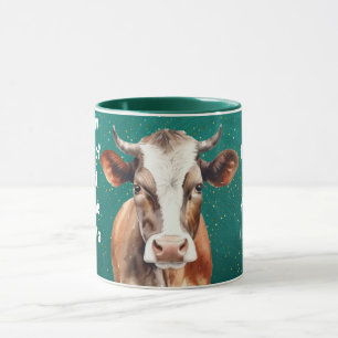 holy Cow Mug Farm Animal Design 