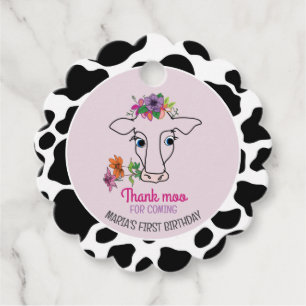 Holy Cow Thank You Favour Tags