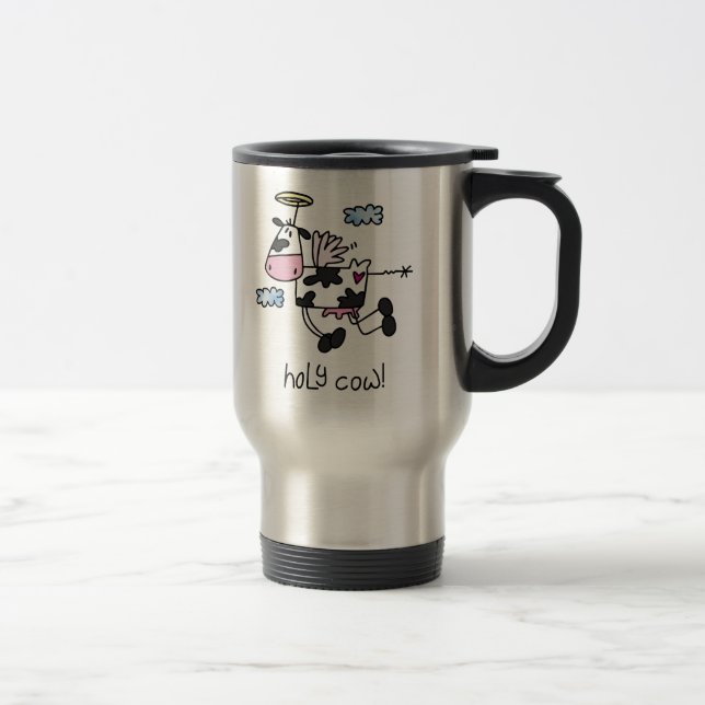 Holy Cow! Travel Mug (Right)