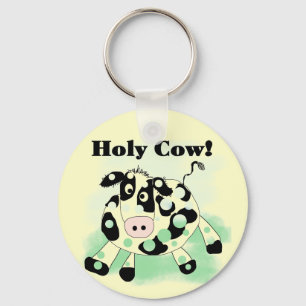 Holy Cow Tshirts and Gifts Keychain