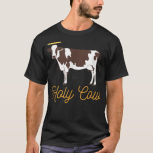 Holy Cow With Halo Funny T T-Shirt