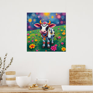 Holy Cows in Diwali Disguise Poster