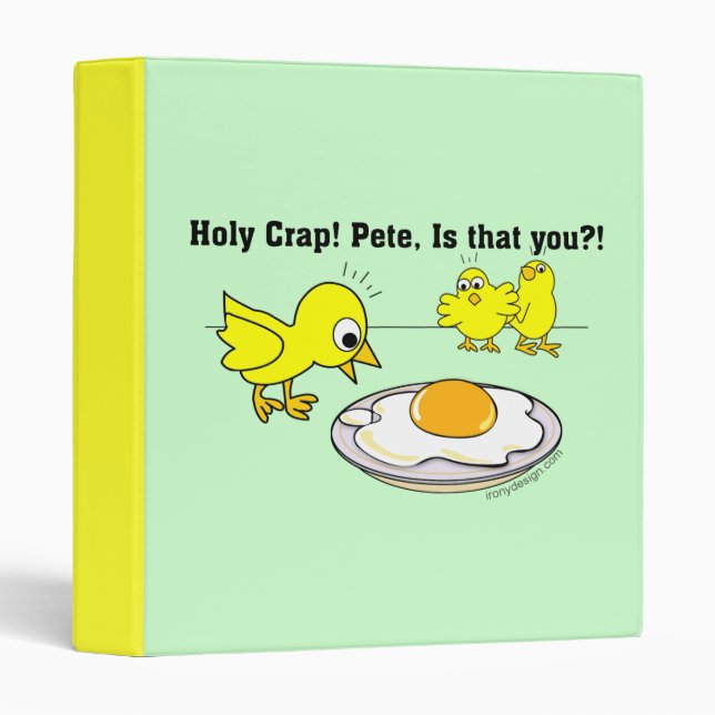 Holy Crap! Pete, is that you? Binder (Front/Spine)