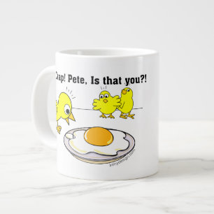 Holy Crap! Pete, is that you? Funny Large Coffee Mug