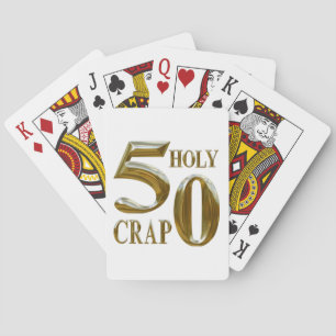 Holy Crap Playing Cards