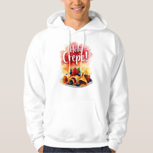 Holy Crepe! - Funny Berry Print Design for Berry  Hoodie