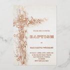 Holy cross Baptism Foil Invitation