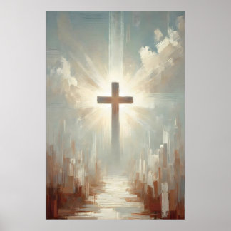 Holy Cross Day Watercolor Christian Bible Art Poster